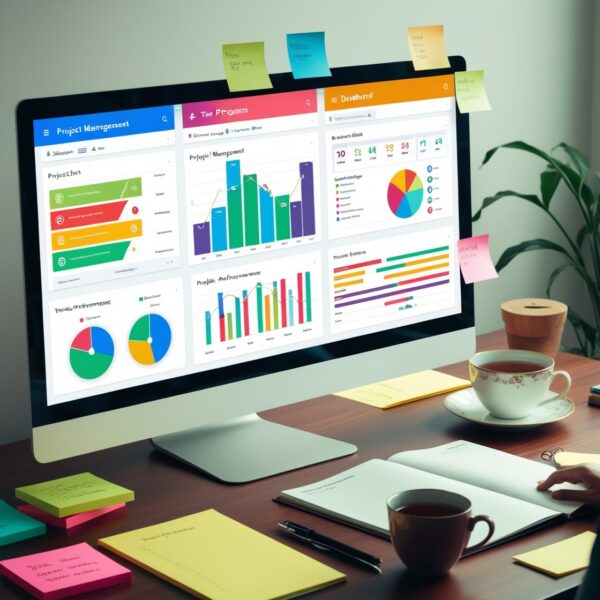 Customizable Project Management Dashboard Template - Image 3