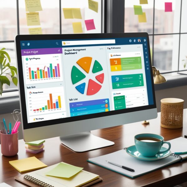 Customizable Project Management Dashboard Template - Image 2