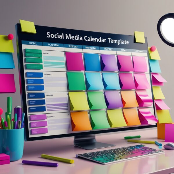 Editable Social Media Marketing Calendar for Content Planning - Image 2